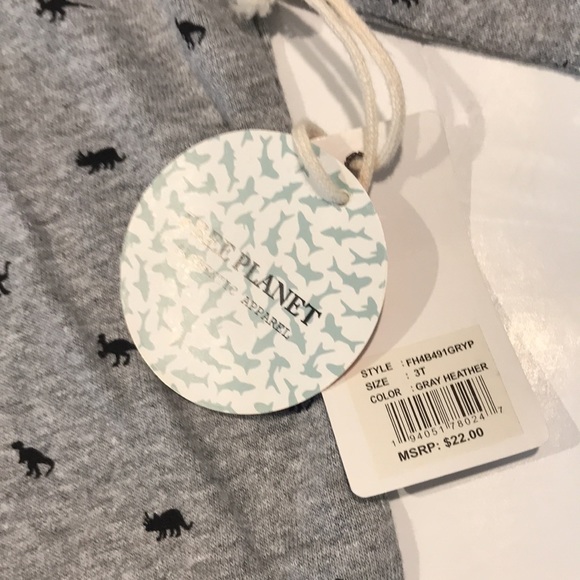 Free Planet Dinosaur Shirt Boys Size 3T NWT - Picture 6 of 12
